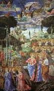 Angels Worshipping Benozzo Gozzoli